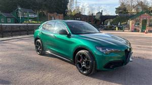 Alfa Romeo Stelvio Veloce Wedding car. Click for more information.