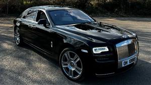 Rolls Royce Ghost Series 2 Wedding car. Click for more information.
