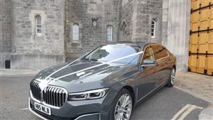 BMW 745LE Wedding car. Click for more information.