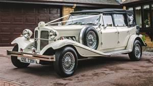 Beauford Tourer Wedding car. Click for more information.