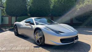 Ferrari 458 Spider Wedding car. Click for more information.
