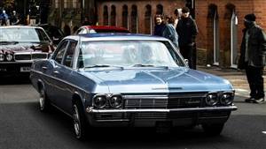 Chevrolet Belair Wedding car. Click for more information.