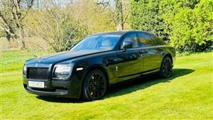 Rolls Royce Ghost Wedding car. Click for more information.
