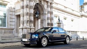 Bentley Mulsanne Wedding car. Click for more information.