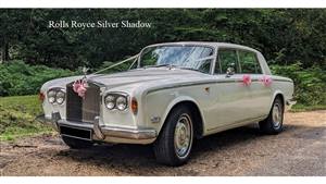 Rolls Royce Silver Shadow Wedding car. Click for more information.