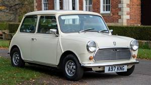 Austin Mini Mayfair Wedding car. Click for more information.