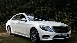 Mercedes S Class 350d L Executive Wedding car. Click for more information.