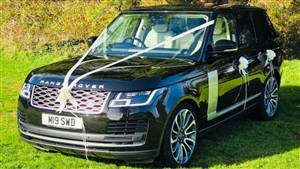 Range Rover Westminster Wedding car. Click for more information.