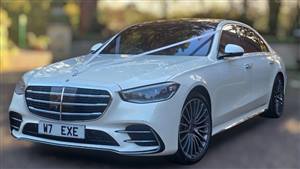 Mercedes Benz LWB AMG S500 Premium Executive Plus Wedding car. Click for more information.