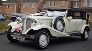 Beauford Tourer Wedding car. Click for more information.