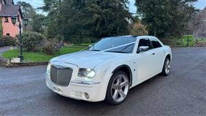 Chrysler 300c Wedding car. Click for more information.
