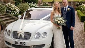 Bentley Flying Spur Wedding car. Click for more information.