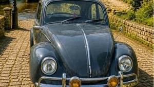 Volkswagen Beetle Wedding car. Click for more information.