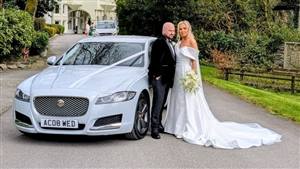 Jaguar XF Wedding car. Click for more information.
