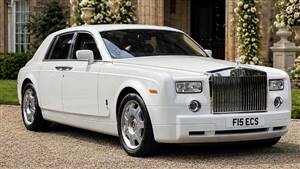 Rolls Royce Phantom Wedding car. Click for more information.
