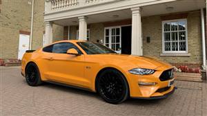 Ford Mustang Coupe Wedding car. Click for more information.