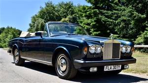 Rolls Royce Corniche Wedding car. Click for more information.