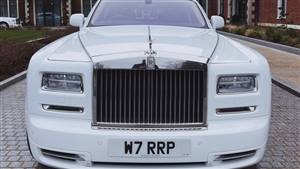 Rolls Royce Phantom Series 2 EWB Wedding car. Click for more information.